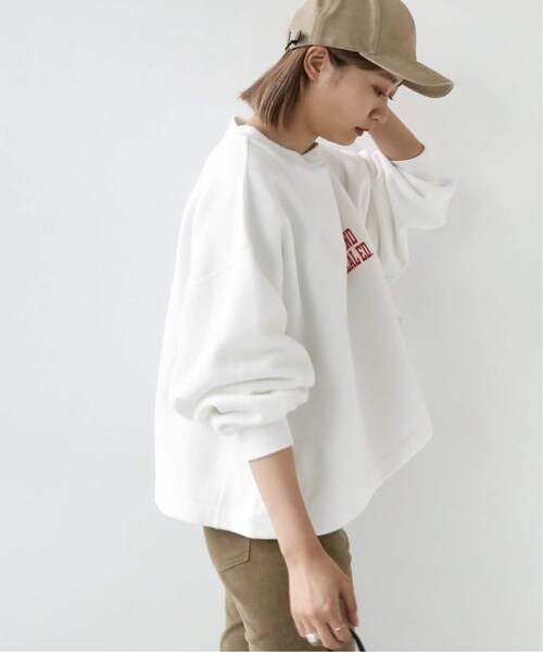 JOURNAL STANDARD relume(ジャーナルスタンダード レリューム)の「《追加》【CHAMPION】*RELUME REVERSE WEAVE 11.5OZ:別注スウェット◆(その他・L/ブラック)」の18枚目の写真