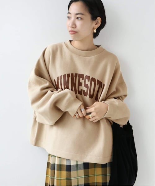 JOURNAL STANDARD relume(ジャーナルスタンダード レリューム)の「《追加》【CHAMPION】*RELUME REVERSE WEAVE 11.5OZ:別注スウェット◆(その他・L/ブラック)」の4枚目の写真