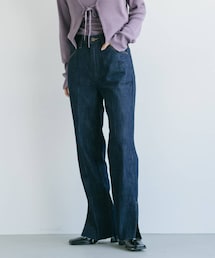 Kastane | 【Wrangler】 CUT OFF SLIT STRAIGHT(デニムパンツ)