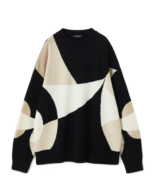 GEOMETRY INTARSIA KNIT