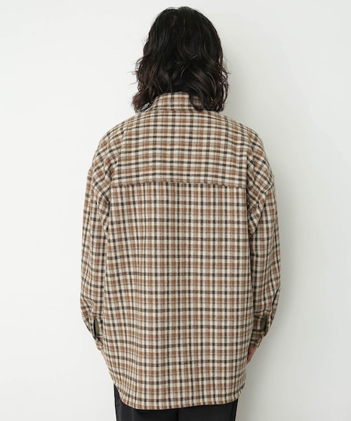 URBAN RESEARCH Sonny Label（アーバンリサーチサニーレーベル）の「チェックCPOシャツブルゾン（その他・メンズ・オレンジ系/ベージュ系・M/L）」の12枚目の写真