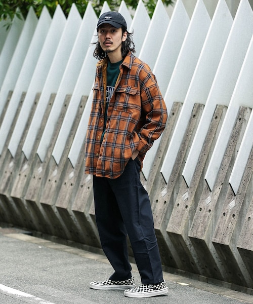 URBAN RESEARCH Sonny Label（アーバンリサーチサニーレーベル）の「チェックCPOシャツブルゾン（その他・メンズ・オレンジ系/ベージュ系・M/L）」の6枚目の写真