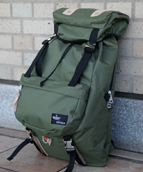 DETAILS（ディテールズ）の「IDP.×DETAILS コラボ Backpack “FUJI”（バックパック/リュック・メンズ・ブラック/カーキ/ネイビー・FREE）」の17枚目の写真