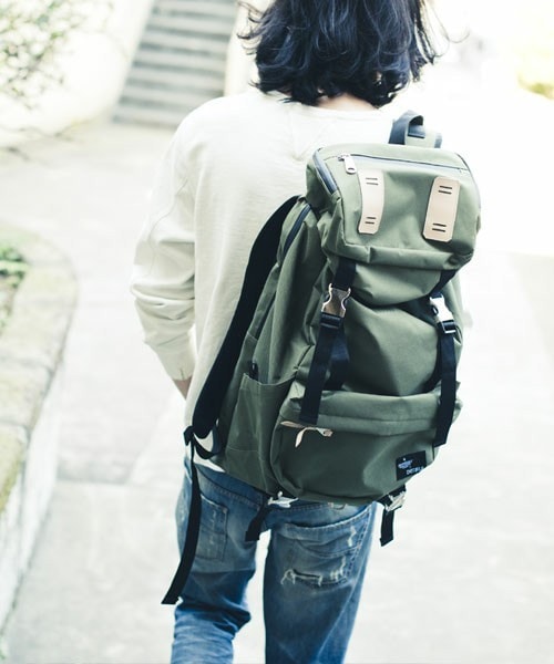 DETAILS（ディテールズ）の「IDP.×DETAILS コラボ Backpack “FUJI”（バックパック/リュック・メンズ・ブラック/カーキ/ネイビー・FREE）」の3枚目の写真