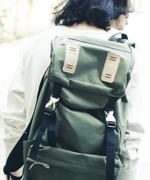 DETAILS（ディテールズ）の「IDP.×DETAILS コラボ Backpack “FUJI”（バックパック/リュック・メンズ・ブラック/カーキ/ネイビー・FREE）」の4枚目の写真