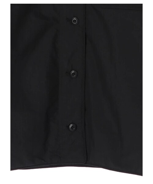 Green Parks(グリーンパークス)の「ノーカラー薄綿シャツブルゾン(ジャケット/アウター・チャコールグレー/ブラック/ライトベージュ・F)」の20枚目の写真