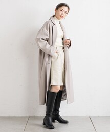 prose verse | 《WEB先行予約》サイドスリットロングコート(その他アウター)