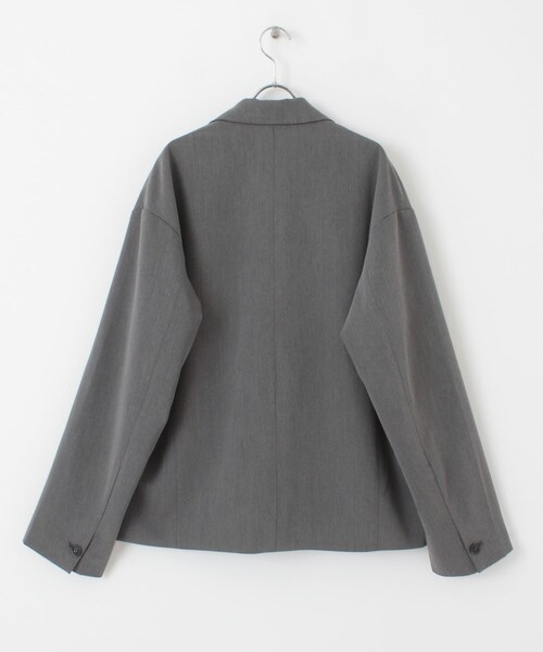 URBAN RESEARCH ID（アーバンリサーチ アイディー）の「URBAN RESEARCH iD T/R單扣西裝外套（ジャケット/アウター・メンズ・炭灰色/棕色・M/L）」の12枚目の写真