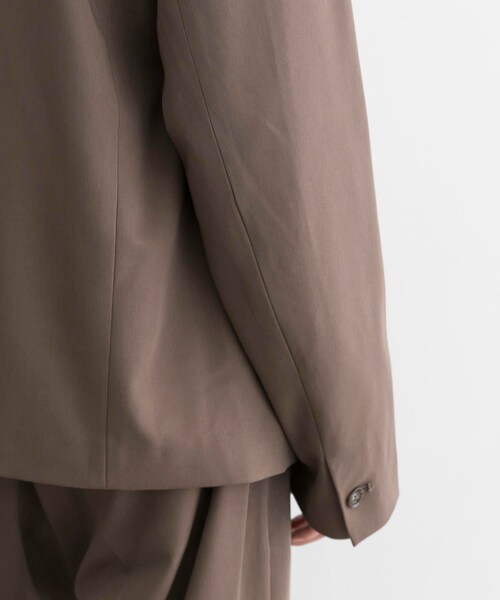 URBAN RESEARCH ID（アーバンリサーチ アイディー）の「URBAN RESEARCH iD T/R單扣西裝外套（ジャケット/アウター・メンズ・炭灰色/棕色・M/L）」の11枚目の写真