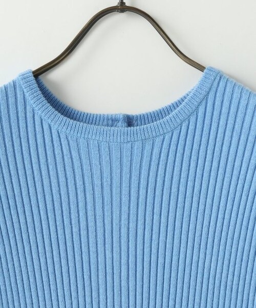 ENsMOL.（エンスモール）の「バックヘンリーニットロングワンピース（ワンピース/ドレス・レディース・サックス/ベージュ/チャコールグレー・FREE）」の7枚目の写真