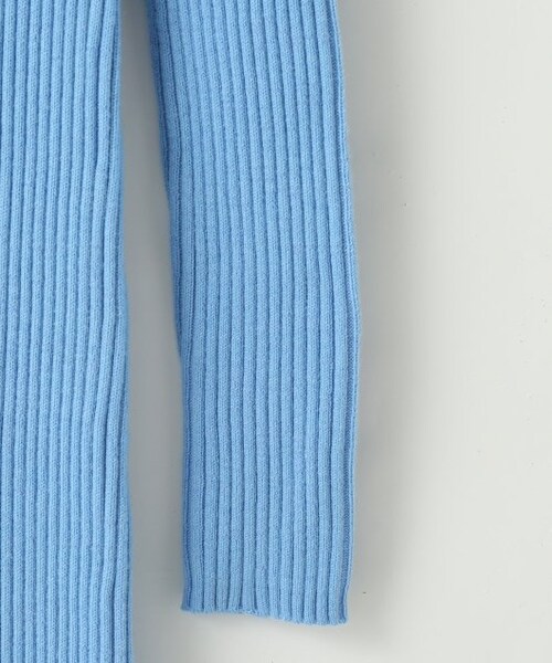 ENsMOL.（エンスモール）の「バックヘンリーニットロングワンピース（ワンピース/ドレス・レディース・サックス/ベージュ/チャコールグレー・FREE）」の8枚目の写真