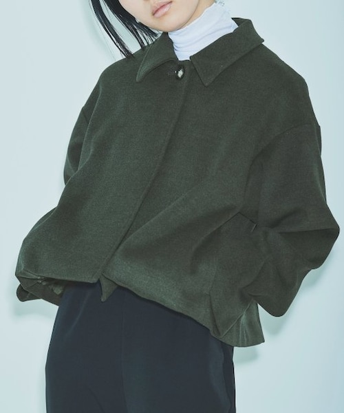 ENsMOL.（エンスモール）の「シアーハイネックプルオーバー（トップス・レディース・黒/サックス/オフ白・FREE）」の15枚目の写真