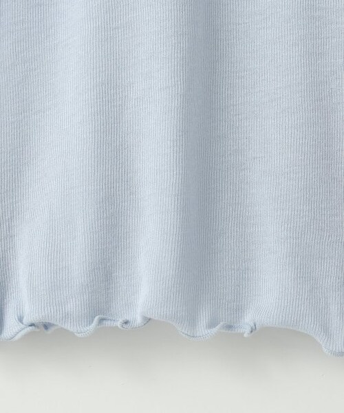 ENsMOL.（エンスモール）の「シアーハイネックプルオーバー（トップス・レディース・黒/サックス/オフ白・FREE）」の11枚目の写真