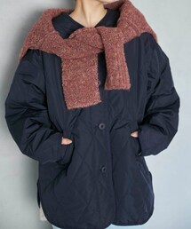 HEYUMM（ヘユム）の「HEYUMM ノーカラーキルティングショートジャケット（その他・レディース）」