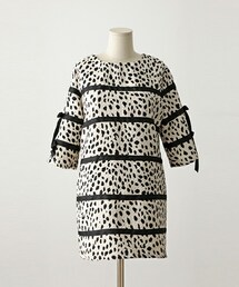 imvely | リボンポイントレオパードワンピース(ワンピース)