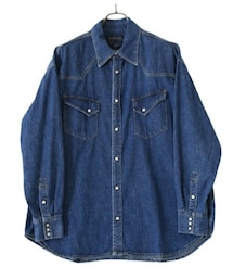 REMI RELIEF NAVY LABEL | デニムシャツ(シャツ/ブラウス)