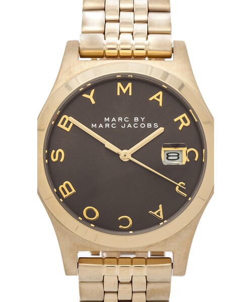 Marc by Marc Jacobs（マークバイマークジェイコブス）の「Marc by Marc Jacobs Slim（アナログ腕時計・レディース・Gold & Dirty Martini・all）」の3枚目の写真