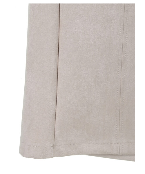 Green　Parks（グリーンパークス）の「・ELENCARE DUE スエードポンチナロースカート（スカート・アイボリー/チャコールグレー/モカ・F）」の17枚目の写真