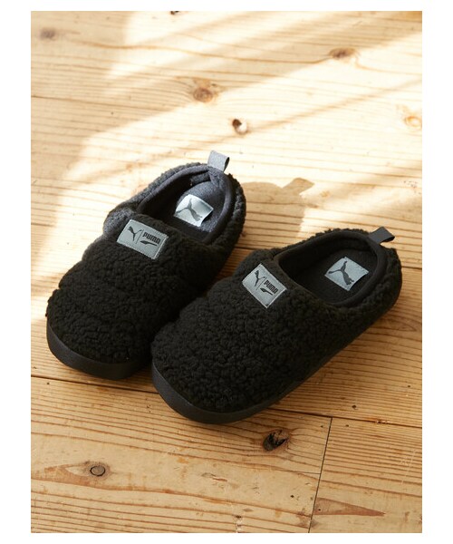 Green　Parks（グリーンパークス）の「■PUMA スカッフ シェルパ（シューズ・ブラック・23cm/24cm/25cm）」の5枚目の写真