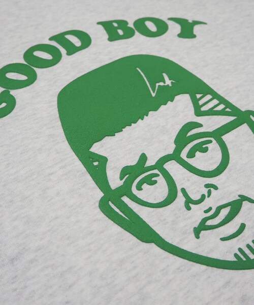 Leyline（レイライン）の「Good boy sweat（スウェット・レディース・グレー/グリーン・M/L/XL）」の4枚目の写真