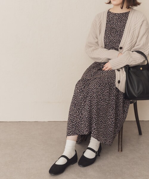 RODE SKO(ロデスコ)の「【MADE IN JAPAN】ストラップバレエシューズ(その他・レディース・LEO/BLACK・36/37/38)」の18枚目の写真