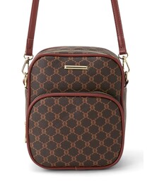 GRL | モノグラム柄レザーショルダーバッグ(ショルダーバッグ)