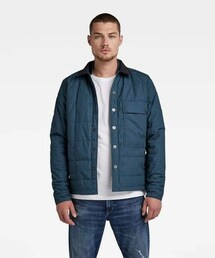 G-STAR | POSTINO QUILTED OVERSHIRT(ブルゾン)
