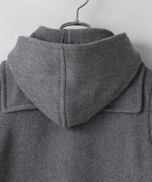 JEANASIS（ジーナシス）の「メルトンショートダッフルコート（ジャケット/アウター・レディース・ブラック/グレー/オレンジ・FREE）」の10枚目の写真