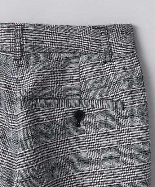 JEANASIS（ジーナシス）の「グレンチェックトラウザー（パンツ・レディース・グレー/ブラウン・S/M）」の7枚目の写真