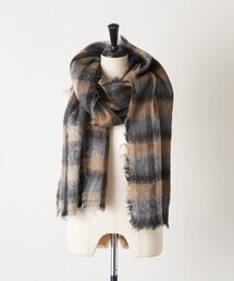 BEARDSLEY | 《Faliero Sarti》ウールチェックストール(マフラー)