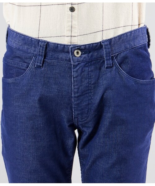 JUNRED（ジュンレッド）の「コールスリムパンツ（パンツ・メンズ・ホワイト/ネイビー/ブルー・0/1/2）」の7枚目の写真