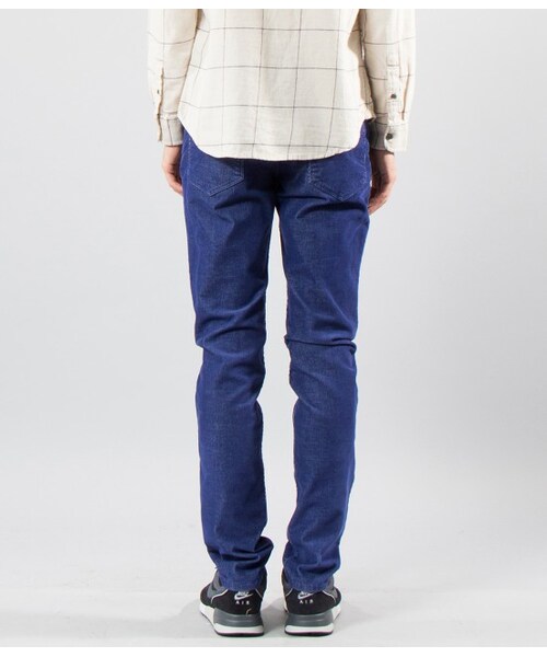 JUNRED（ジュンレッド）の「コールスリムパンツ（パンツ・メンズ・ホワイト/ネイビー/ブルー・0/1/2）」の6枚目の写真