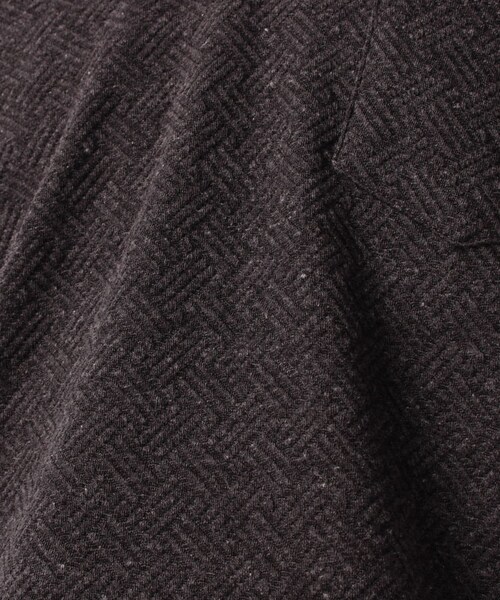 MORGAN HOMME（モルガンオム）の「ステリックジオメトリー（984T46）（トップス・メンズ・アイボリー/ワイン/チャコール・M/L）」の7枚目の写真