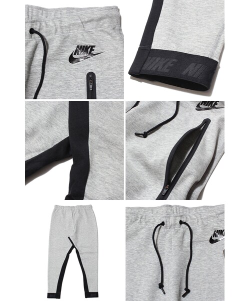 NIKE（ナイキ）の「NIKE AS TECH FLEECE PANT　2色展開（OTHERS・レディース・D.GREYHEATHER(063)/BLACK(011)・S/M/L）」の3枚目の写真