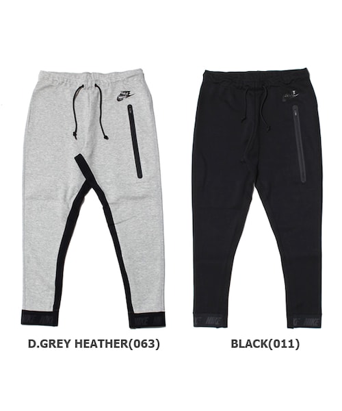 NIKE（ナイキ）の「NIKE AS TECH FLEECE PANT　2色展開（OTHERS・レディース・D.GREYHEATHER(063)/BLACK(011)・S/M/L）」の2枚目の写真
