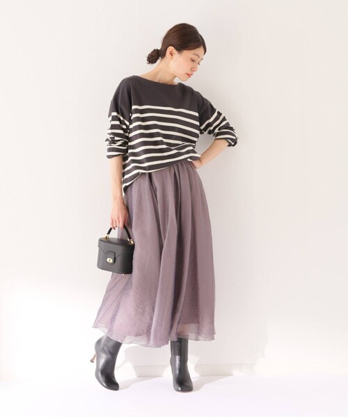 セール 国内 SLOBE IENA（スローブイエナ）の「オーガンジースカート スカート