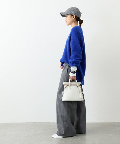 AP STUDIO(エーピーストゥディオ)の「《予約》 Four time cashmere Vネックセーター(トップス・グレー/(006)/フリー/在庫あり)」の17枚目の写真