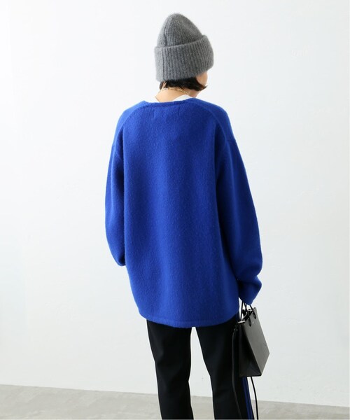 AP STUDIO(エーピーストゥディオ)の「《予約》 Four time cashmere Vネックセーター(トップス・グレー/(006)/フリー/在庫あり)」の20枚目の写真