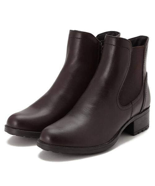 AVIREX(アヴィレックス)の「SIDE GORE BOOTS/ サイドゴアブーツ(シューズ・BLACK/BROWN・23, 24, 25)」の1枚目の写真