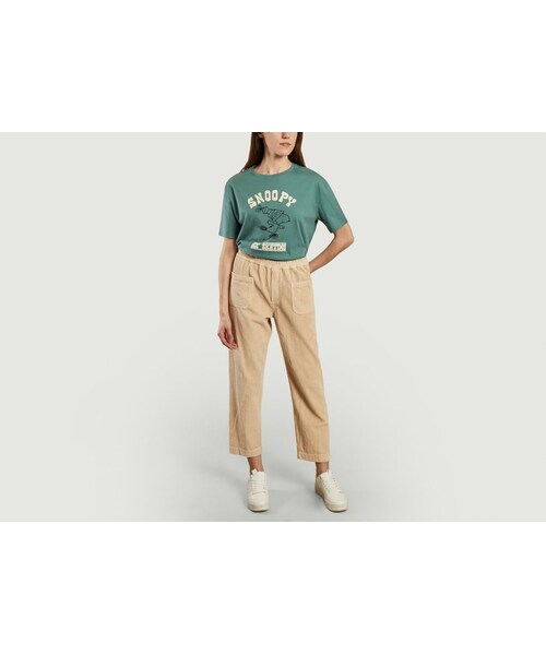 SWILDENS（スウィルデンズ）の「Swildens x Snoopy Djela bedrucktes T-shirt（その他・Bleu・XS/S/M/L）」の4枚目の写真