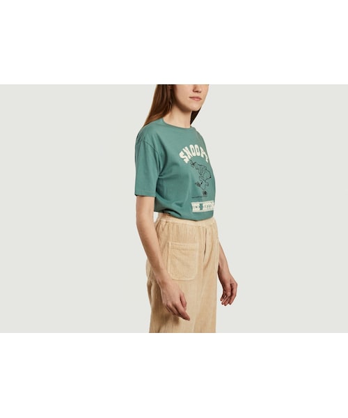 SWILDENS（スウィルデンズ）の「Swildens x Snoopy Djela bedrucktes T-shirt（その他・Bleu・XS/S/M/L）」の2枚目の写真