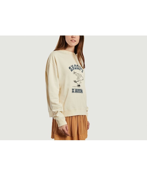 SWILDENS（スウィルデンズ）の「Sweatshirt imprimé Duda Swildens x Snoopy（その他・Ecru・S/M/L）」の2枚目の写真