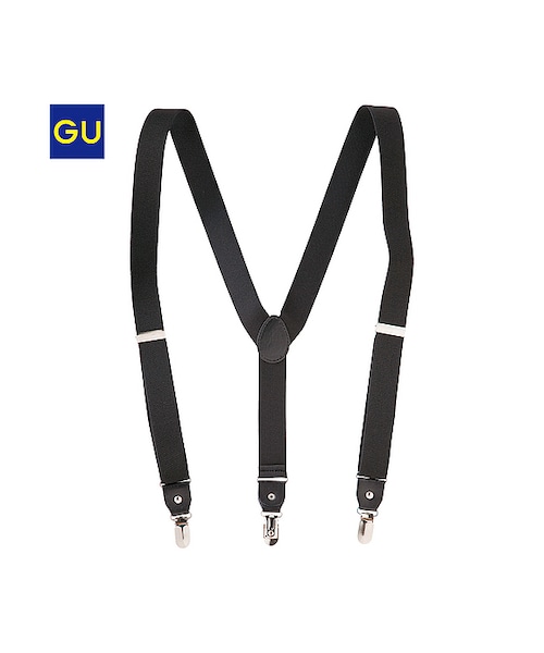 GU（ジーユー）の「（GU）ＷＯＭＥＮサスペンダーＢ（WOMEN ⁄ ベルト・サスペンダー・レディース・PINK/GREEN/WHITE/PURPLE/WINE/NAVY/BLACK・-）」の3枚目の写真