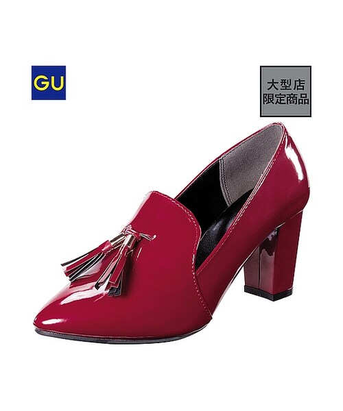 GU(ジーユー)の「(GU)WOMENタッセルパンプス(WOMEN ⁄ シューズ・レディース・GRAY/BLACK/WINE/DARK BROWN・L/M/S)」の4枚目の写真