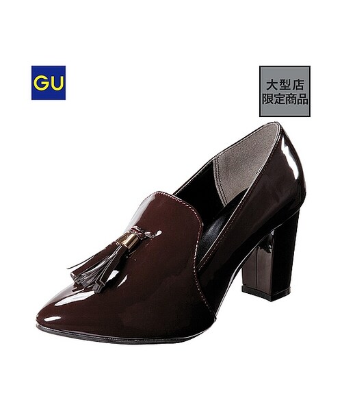 GU(ジーユー)の「(GU)WOMENタッセルパンプス(WOMEN ⁄ シューズ・レディース・GRAY/BLACK/WINE/DARK BROWN・L/M/S)」の3枚目の写真