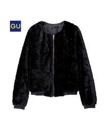 GU | （GU）フェイクファーブルゾン(ジャケット/アウター)