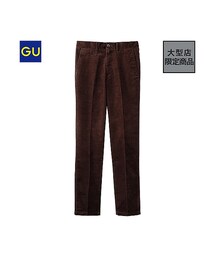 GU | （GU）コーデュロイテーパードジーンズ(パンツ)