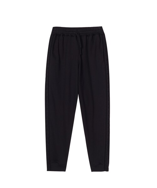 JNBY（ジェーエヌビーワイ）の「Rope Knot Taperedleg Cottonjersey Track Pants（その他パンツ