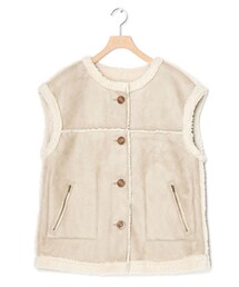 w closet | ★先行予約★エコスエードムートンベスト【11月中旬入荷】(ジャケット/アウター)