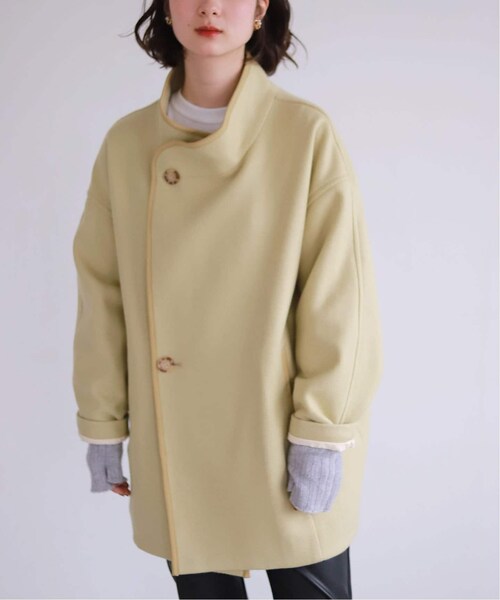SLOBE citron. スローブイエナ ステンカラーコクーンコート SLOBE IENA（スローブイエナ）の「SLOBE citron. コクーン